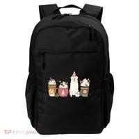 Great Pyrenees Coffee Latte Winter Christmas Dog Mom Holiday Great Gift Backpack thumb 0
