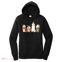 Great Pyrenees Coffee Latte Winter Christmas Dog Mom Holiday Great Gift Women's Hoodie thumb 0