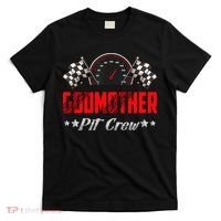 Godmother Pit Crew Birthday Racing Car Family Matching Race T-Shirt thumb 0