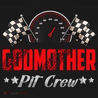 Godmother Pit Crew Birthday Racing Car Family Matching Race Coaster thumb 2
