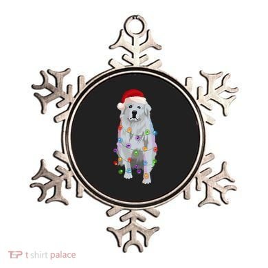 Great Pyrenees Christmas Lights Xmas Patou Pyrenean Gift Ornament
