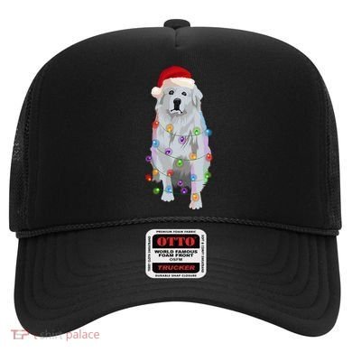 Great Pyrenees Christmas Lights Xmas Patou Pyrenean Gift Hat