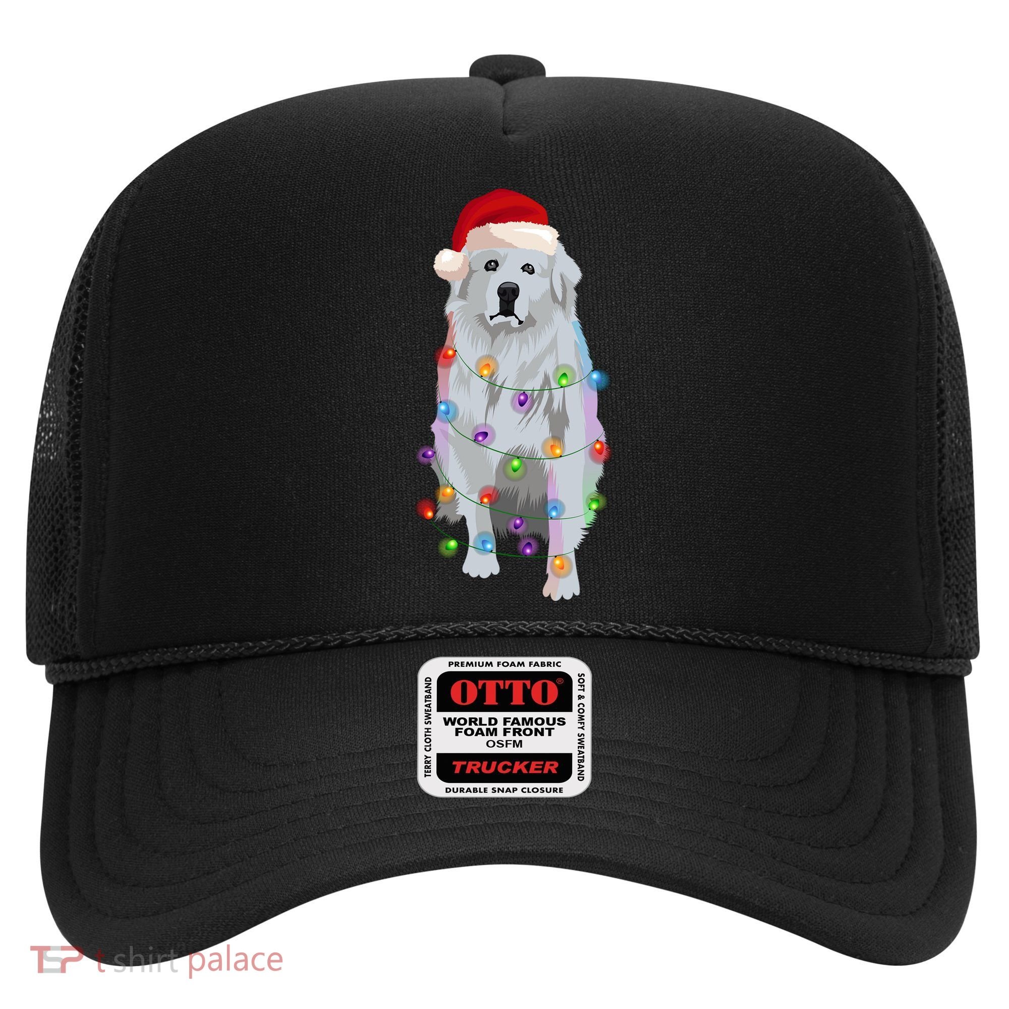 Great Pyrenees Christmas Lights Xmas Patou Pyrenean Gift Hat