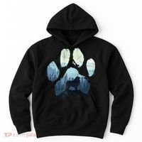 Great Pyrenees Dog Paw Mom Dad Mountains Hoodie thumb 0