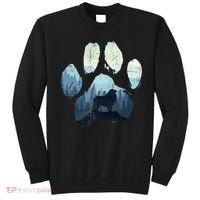 Great Pyrenees Dog Paw Mom Dad Mountains Sweatshirt thumb 0