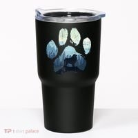 Great Pyrenees Dog Paw Mom Dad Mountains Tumbler thumb 0