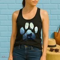 Great Pyrenees Dog Paw Mom Dad Mountains Women's Tank Top thumb 2