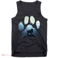 Great Pyrenees Dog Paw Mom Dad Mountains Tank Top thumb 0