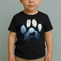 Great Pyrenees Dog Paw Mom Dad Mountains Toddler T-Shirt thumb 2