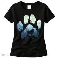 Great Pyrenees Dog Paw Mom Dad Mountains Women's T-Shirt thumb 0