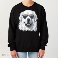 Great Pyrenees Dog With Sunglasses Great Pyrenees Women's Sweatshirt thumb 0