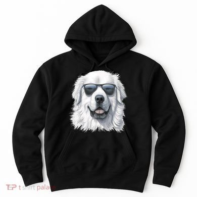 Great Pyrenees Dog With Sunglasses Great Pyrenees Hoodie