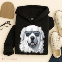 Great Pyrenees Dog With Sunglasses Great Pyrenees Hoodie thumb 4