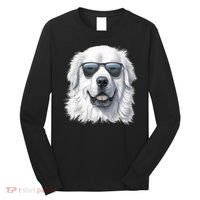 Great Pyrenees Dog With Sunglasses Great Pyrenees Long Sleeve Shirt thumb 0