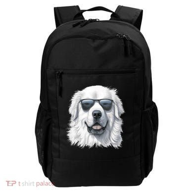 Great Pyrenees Dog With Sunglasses Great Pyrenees Backpack