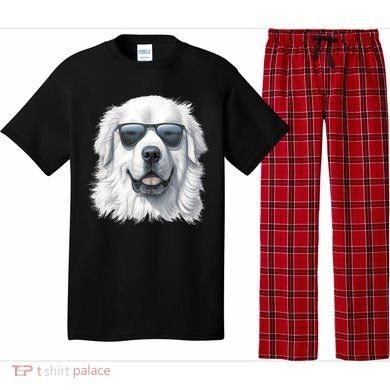 Great Pyrenees Dog With Sunglasses Great Pyrenees Pajama Set
