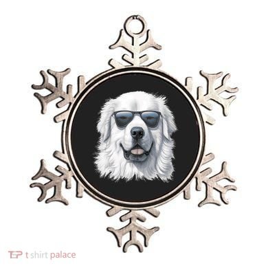 Great Pyrenees Dog With Sunglasses Great Pyrenees Ornament