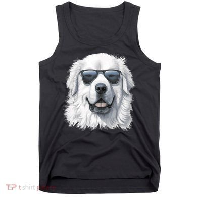 Great Pyrenees Dog With Sunglasses Great Pyrenees Tank Top