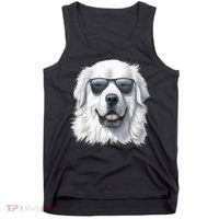 Great Pyrenees Dog With Sunglasses Great Pyrenees Tank Top thumb 0