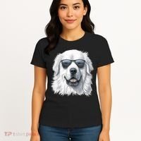 Great Pyrenees Dog With Sunglasses Great Pyrenees Women's T-Shirt thumb 4