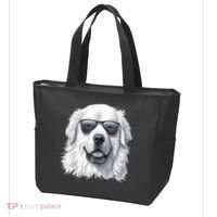 Great Pyrenees Dog With Sunglasses Great Pyrenees Tote Bag thumb 3