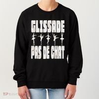 Glissade Pas De Chat Ballet Ballerina Dancer Funny Women's Sweatshirt thumb 0