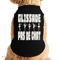 Glissade Pas De Chat Ballet Ballerina Dancer Funny Doggie Tank thumb 0