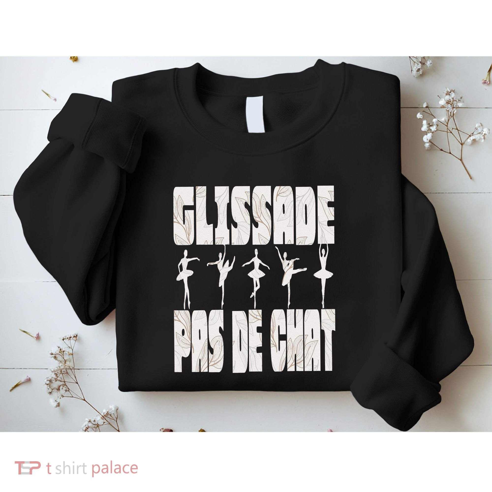 Glissade Pas De Chat Ballet Ballerina Dancer Funny Sweatshirt