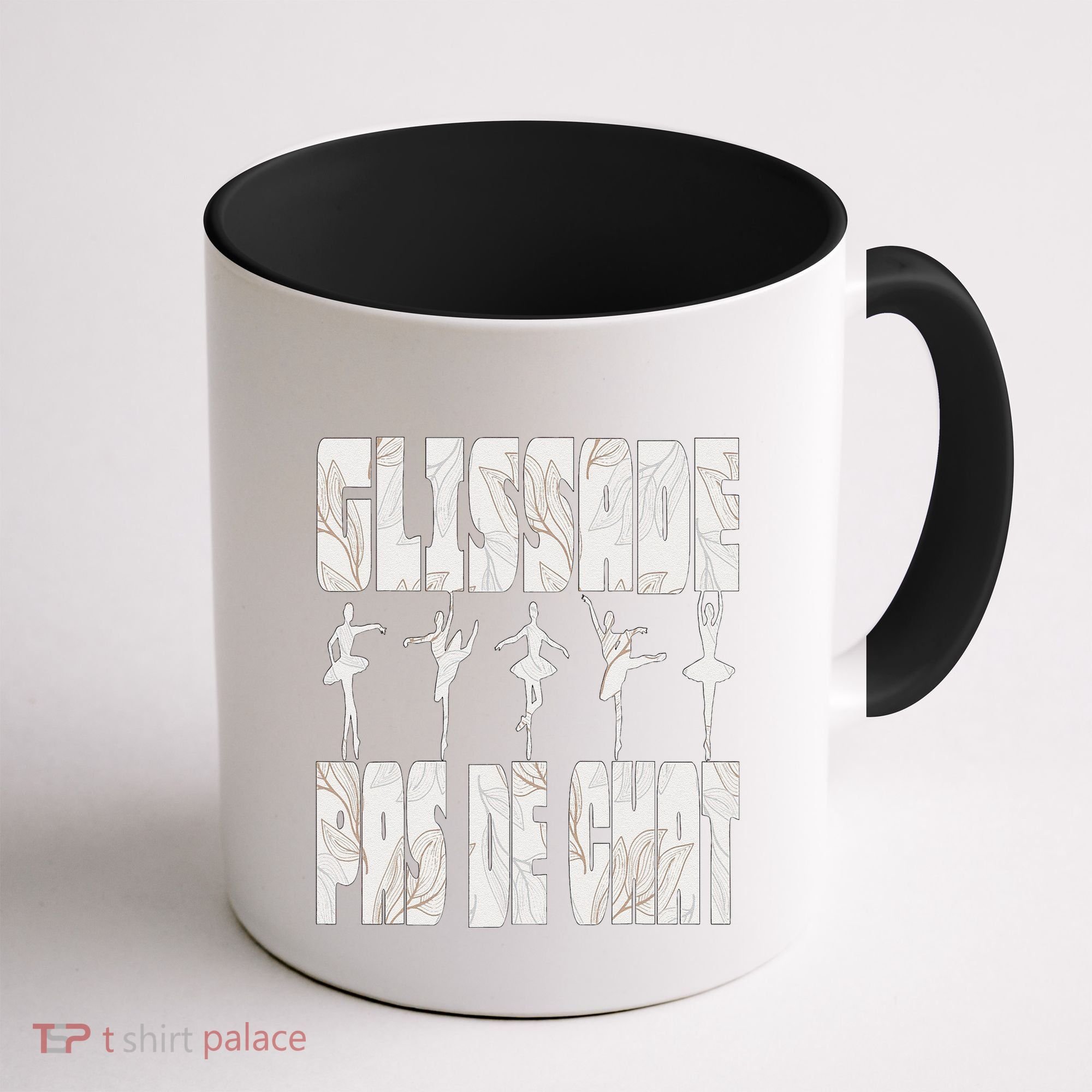 Glissade Pas De Chat Ballet Ballerina Dancer Funny Coffee Mug