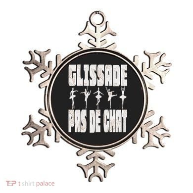 Glissade Pas De Chat Ballet Ballerina Dancer Funny Ornament
