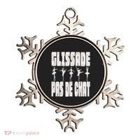 Glissade Pas De Chat Ballet Ballerina Dancer Funny Ornament thumb 0