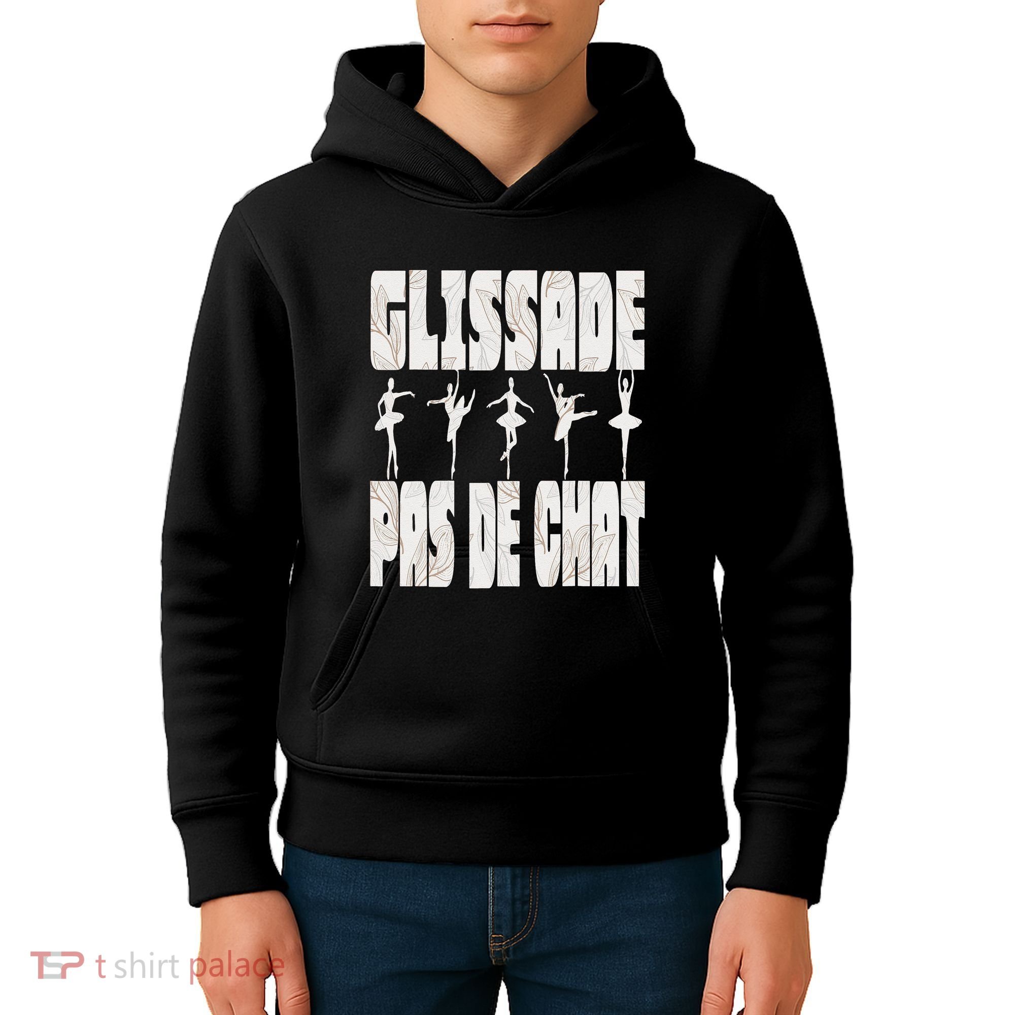 Glissade Pas De Chat Ballet Ballerina Dancer Funny Kids Hoodie