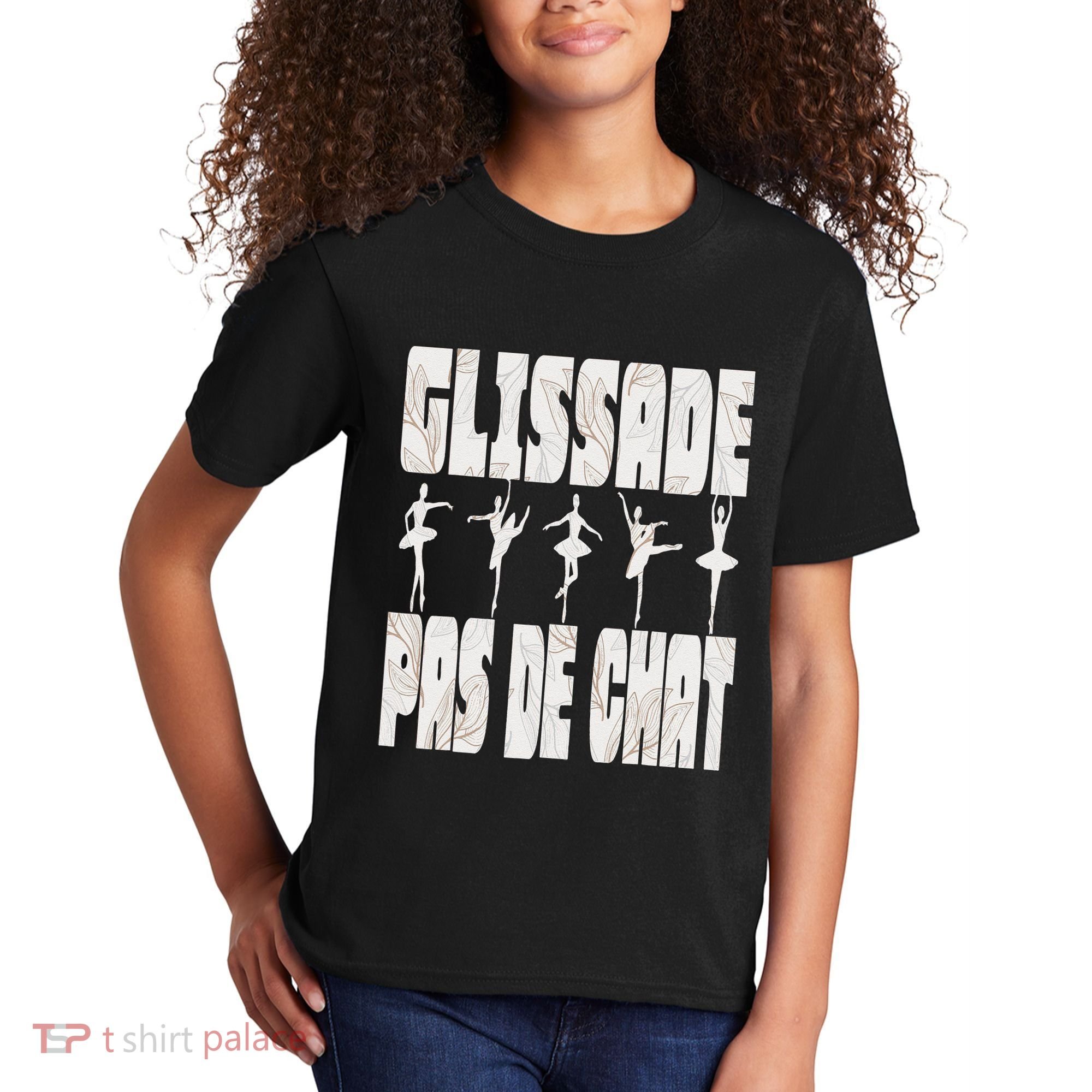 Glissade Pas De Chat Ballet Ballerina Dancer Funny Kids T-Shirt
