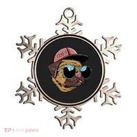 Gangster Pug Dog Hipster Cool Shades Ornament thumb 0
