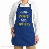 Gone Prairie Dog Hunting Gift Apron thumb 2