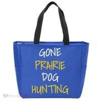 Gone Prairie Dog Hunting Gift Tote Bag thumb 0