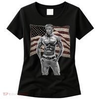 Gangster Pro Donald Trump Tattoo Republican American Flag Women's T-Shirt thumb 0