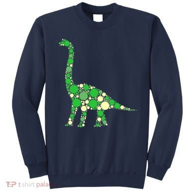 Green Polka Dot Dinosaur Dot Day Shirt For Teacher Student Sweatshirt