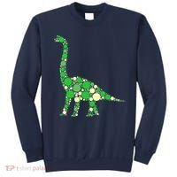 Green Polka Dot Dinosaur Dot Day Shirt For Teacher Student Sweatshirt thumb 0
