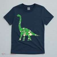 Green Polka Dot Dinosaur Dot Day Shirt For Teacher Student T-Shirt thumb 5