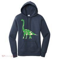 Green Polka Dot Dinosaur Dot Day Shirt For Teacher Student Women's Hoodie thumb 0
