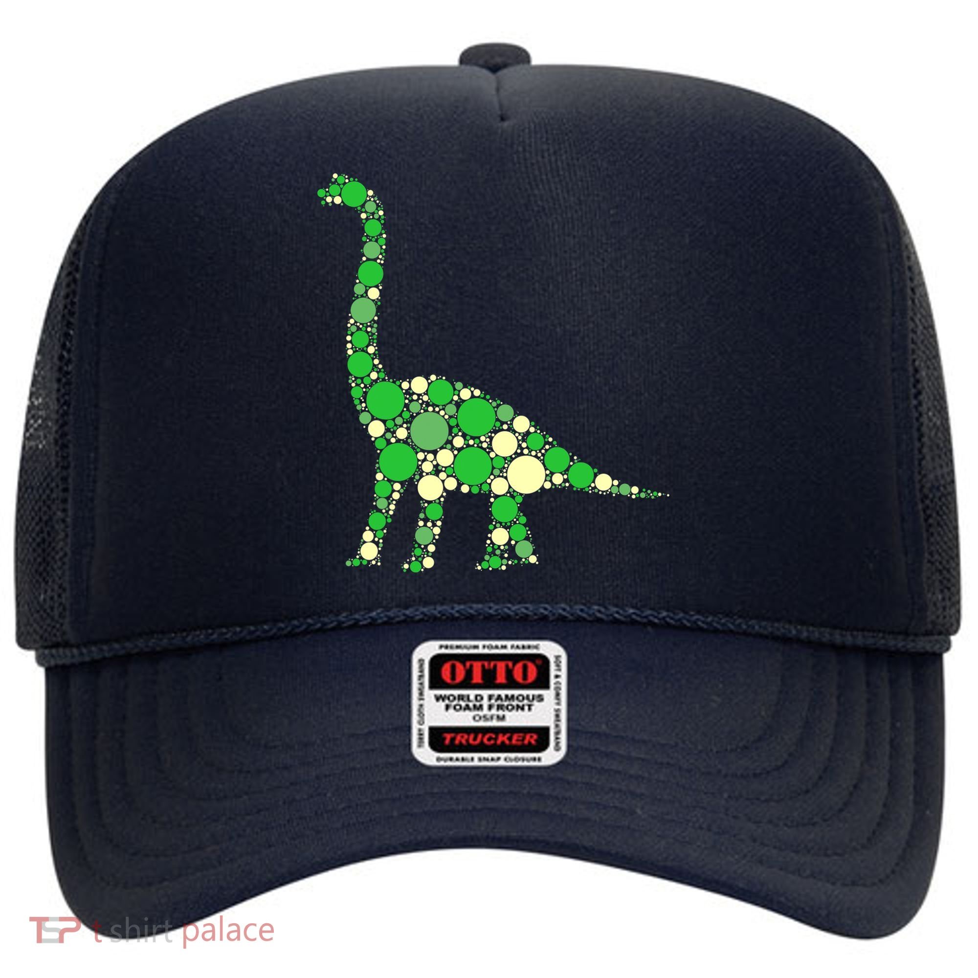 Green Polka Dot Dinosaur Dot Day Shirt For Teacher Student Hat
