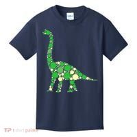 Green Polka Dot Dinosaur Dot Day Shirt For Teacher Student Kids T-Shirt thumb 0