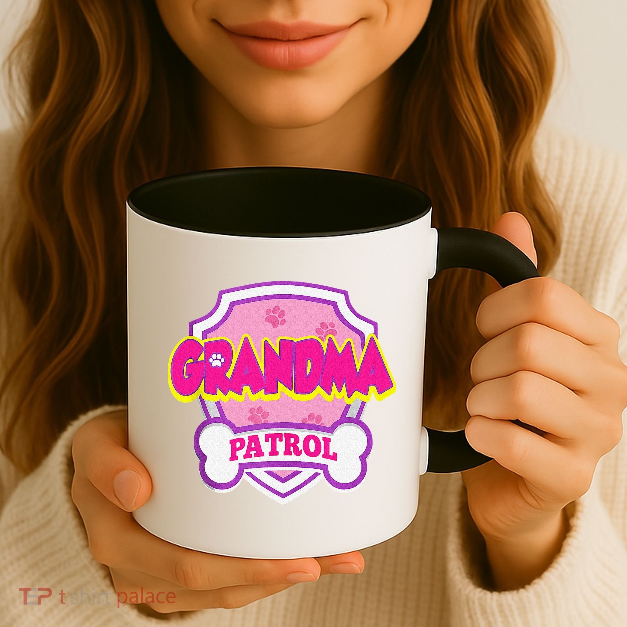 Grandma Patrol Dog Funny Gift Birthday Party Coffee Mug