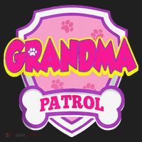 Grandma Patrol Dog Funny Gift Birthday Party Beanie thumb 2