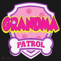 Grandma Patrol Dog Funny Gift Birthday Party Baby Bodysuit thumb 2