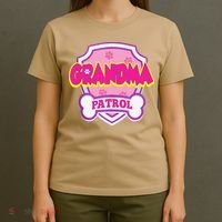 Grandma Patrol Dog Funny Gift Birthday Party T-Shirt thumb 4