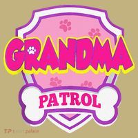 Grandma Patrol Dog Funny Gift Birthday Party T-Shirt thumb 7