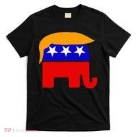 Gop President Donald Trump Republican Elephant Hair T-Shirt thumb 0
