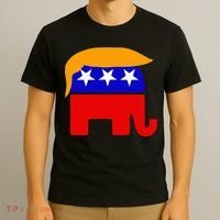 Gop President Donald Trump Republican Elephant Hair T-Shirt thumb 3